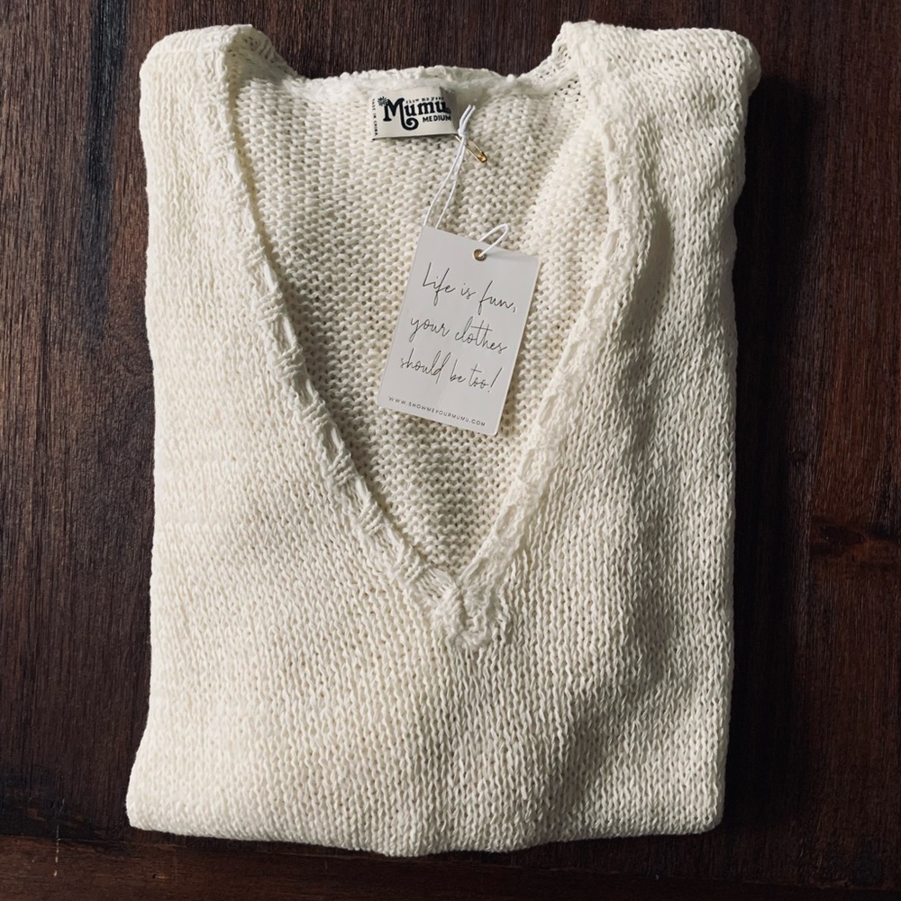 Show Me Your Mumu Hug Me Sweater Size Medium